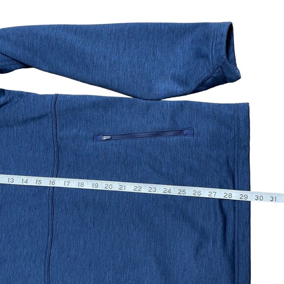 DULUTH TRADING CO SWEATSHIRT MENS XL STANDARD FIT HALF ZIP MOCK NECK ZIP POCKET - Picture 8 of 8